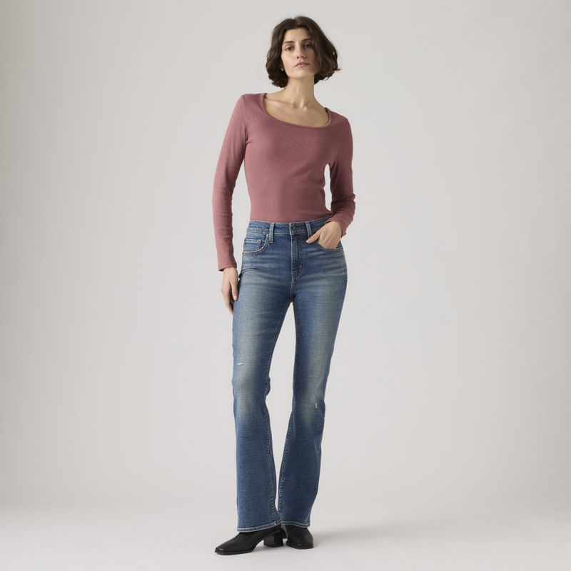 725 High Rise Bootcut Jeans Ducked Out