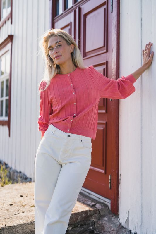 Guru Cardigan Tea Rose 