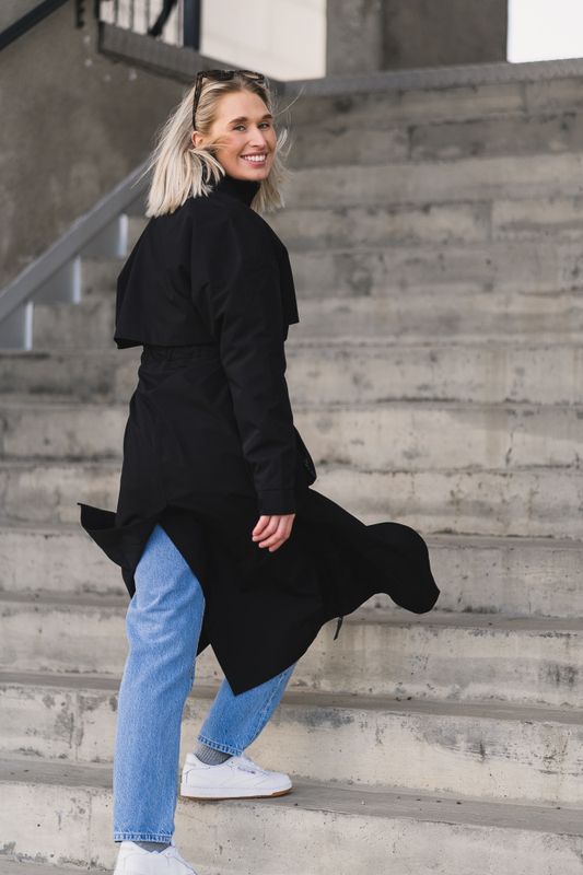 Klipra Coat Black 