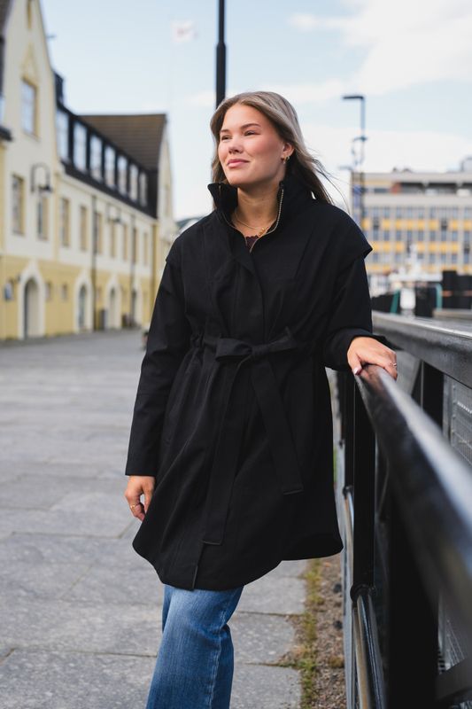 Monsun Coat New Black 