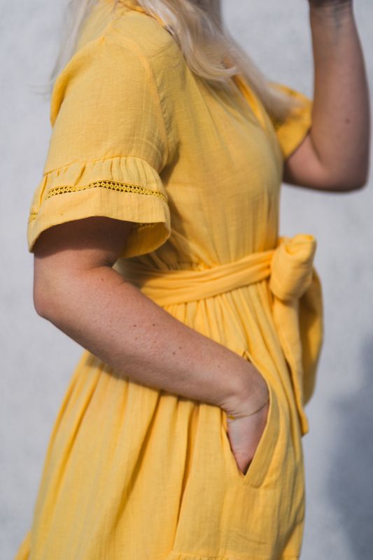 Hamilton Dress Cornsilk 