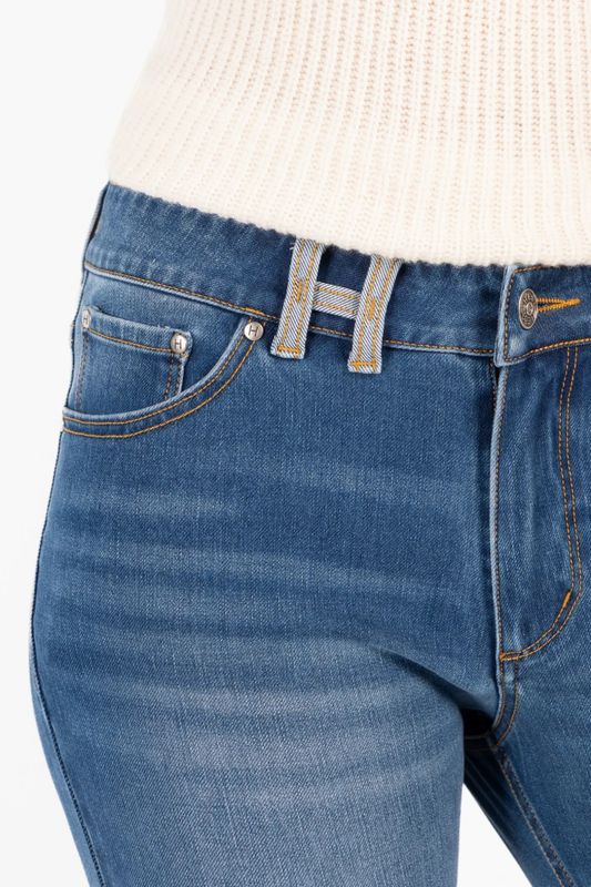 Natalie Skinny Jeans Medium Wash Blue Denim 