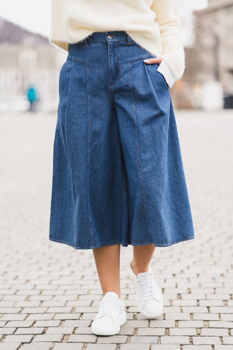 Ballariz Culotte Blue Denim 