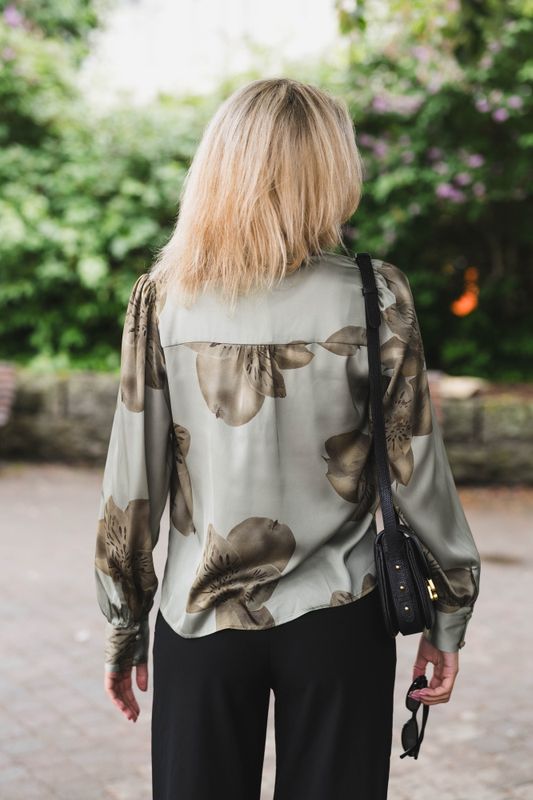 Massima Misty Orchid Blouse Smoke Green 