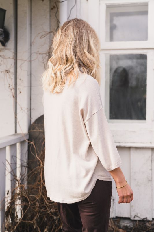 Danu Pullover Natural Melange 
