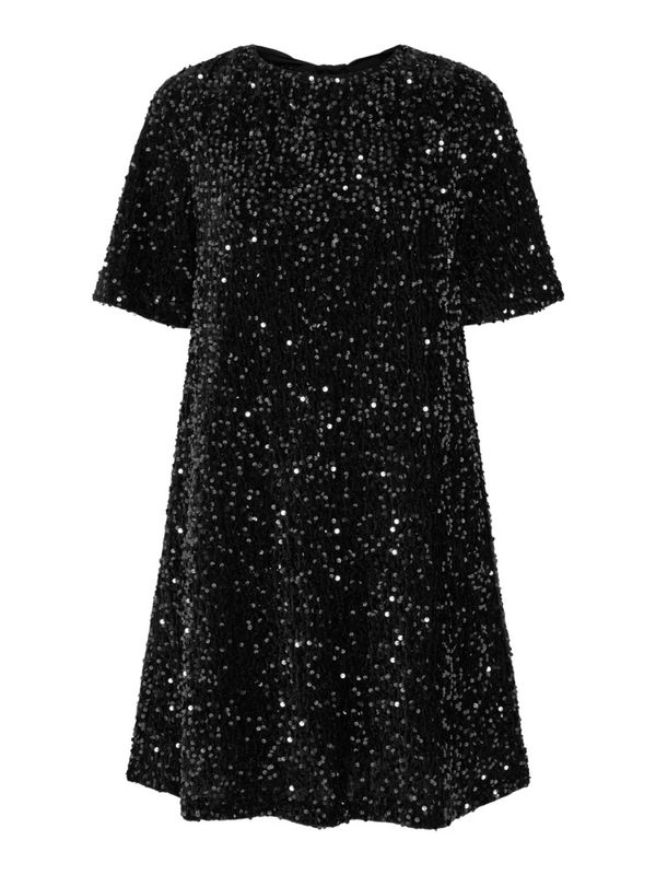 Fudsy 2/4 Short Dress Black 