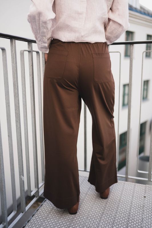 Kdmodico Trousers Chocolate 