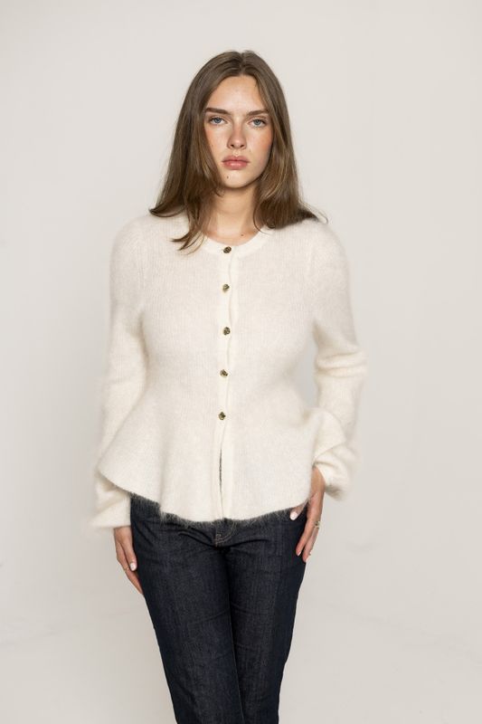 Vanessa Cardigan Cloudwhite 