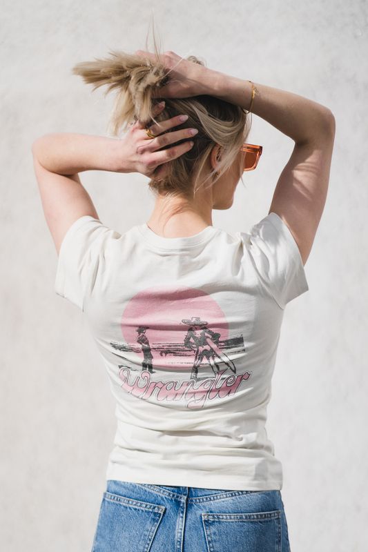 Shrunken Band Tee Vintage White 