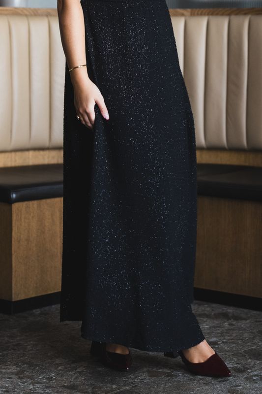 Kikka Glitz Dress Black 