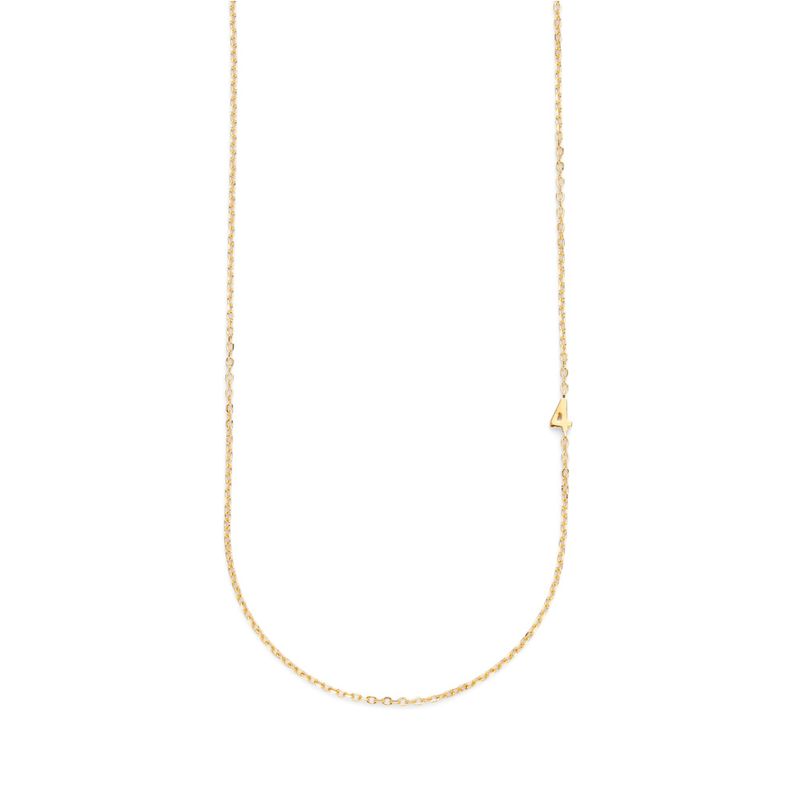 Small Number Necklace Gold - 40L - 4