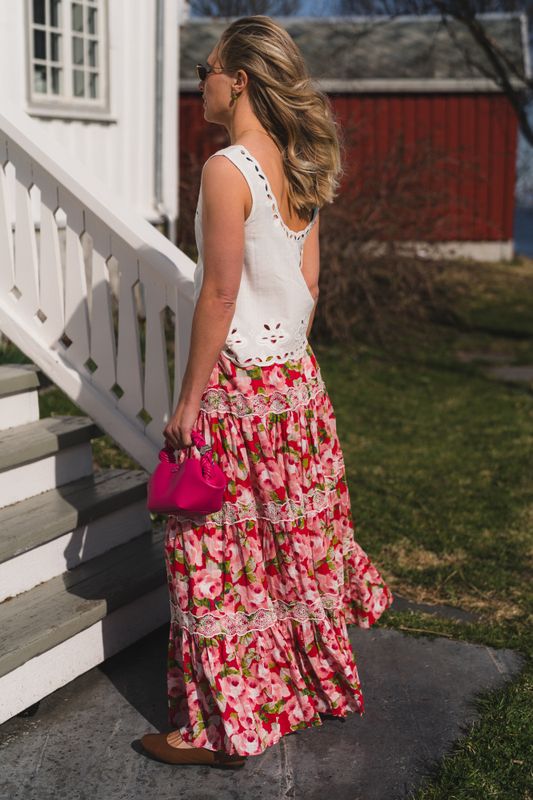 Cotton Slub Skirt Romace 