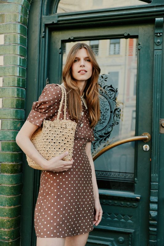 Beauty Dots Brown 