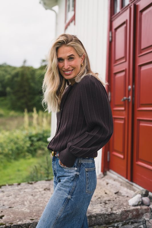 Guru Cardigan Black Coffee 
