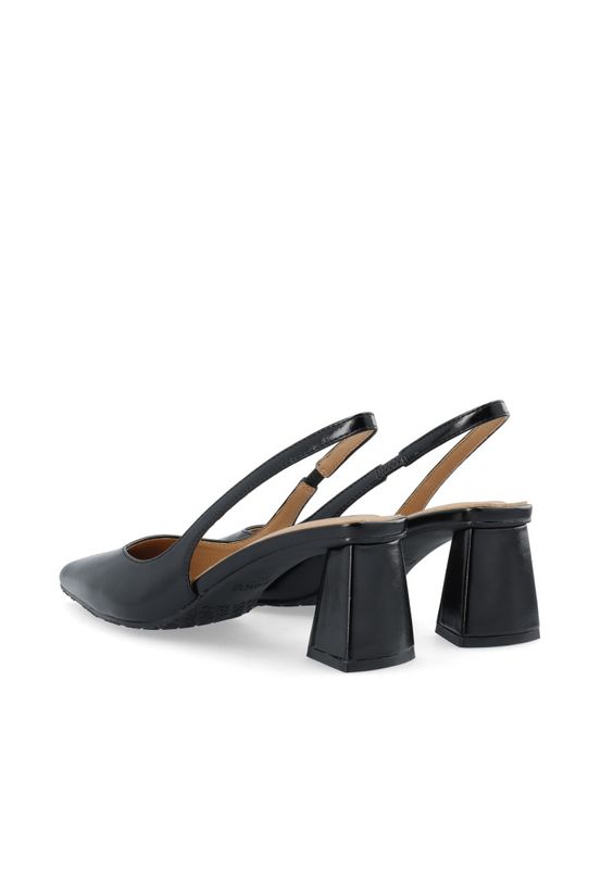 Maralyn Slingback Faux Leather Black Pratia 