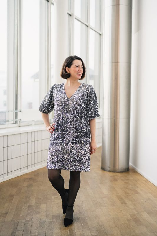 Winternalia Dress Silver