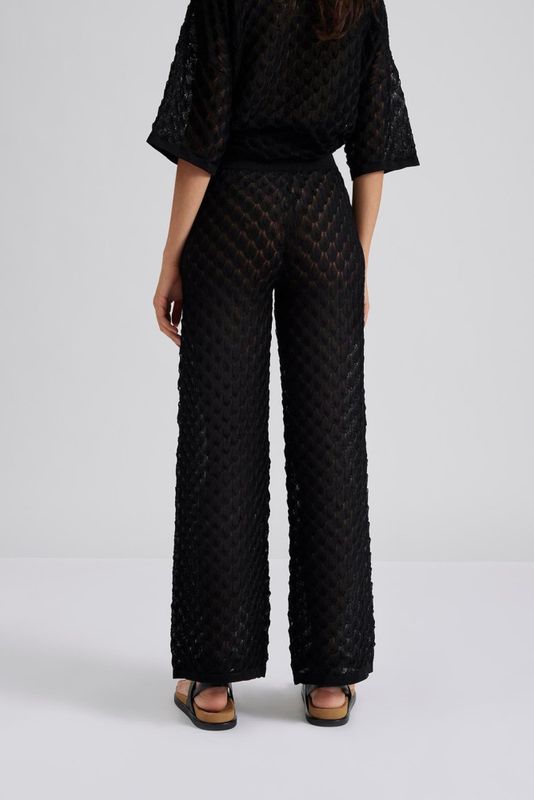 Alissa Knitted Pants Black 