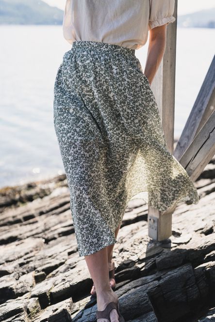 Hovedbilde Seraphina HW Long Skirt Egret Flower 