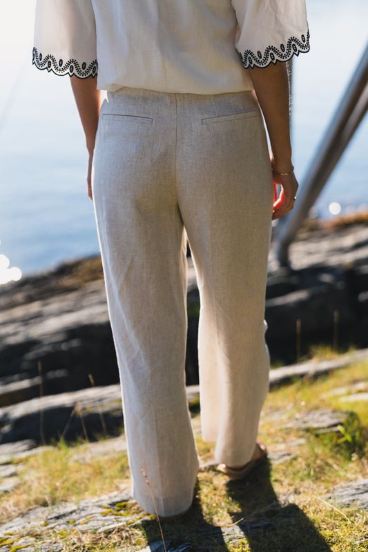 Demi Trouser Sand Melange 