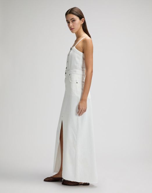 Hovedbilde Maxi Denim Dress Powder White 