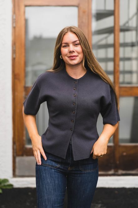 Hovedbilde Mirielle East 2/4 Cardigan India Ink