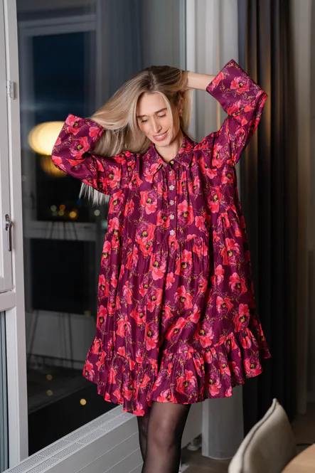 Hovedbilde Striped Organza Shirt Dress Romace 