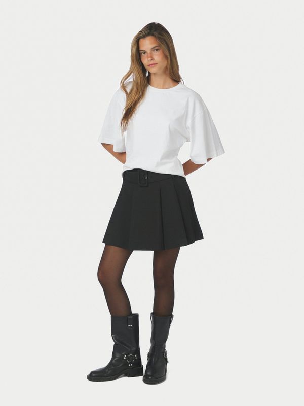 Irelia Structure Skirt Black 