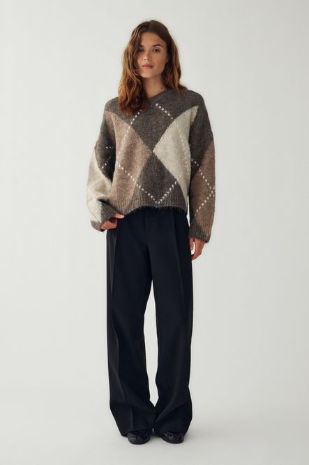 Hovedbilde Lai Knit Ash Brown Mix 