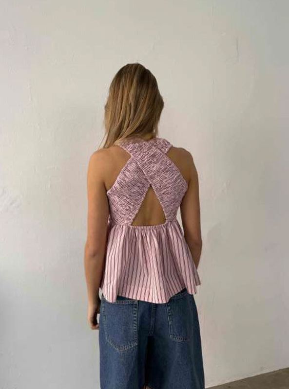 Belladonna Top Stripe Lolly Stripe 