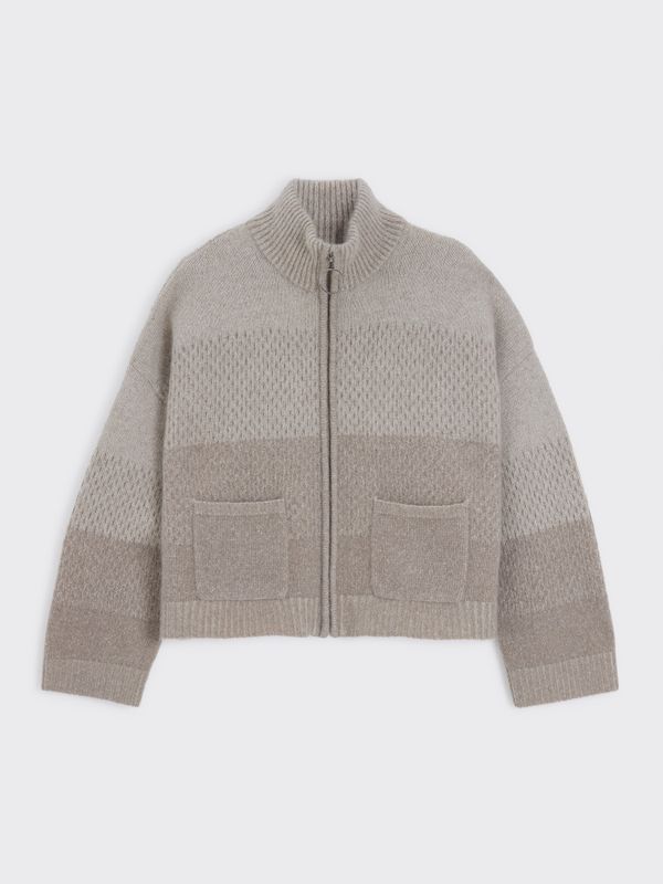 Tine Cardigan Taupe Mix 