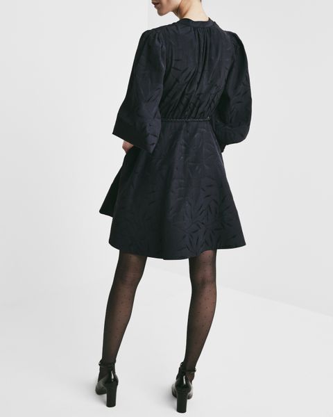 Hovedbilde Jacquard Mini Dress Anthracite