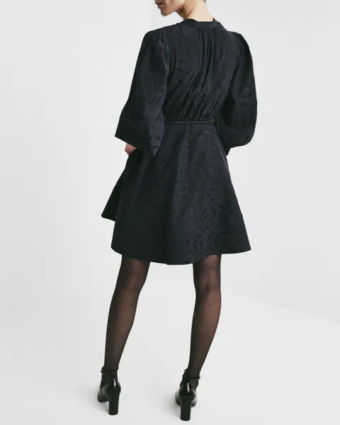 Hovedbilde Jacquard Mini Dress Anthracite