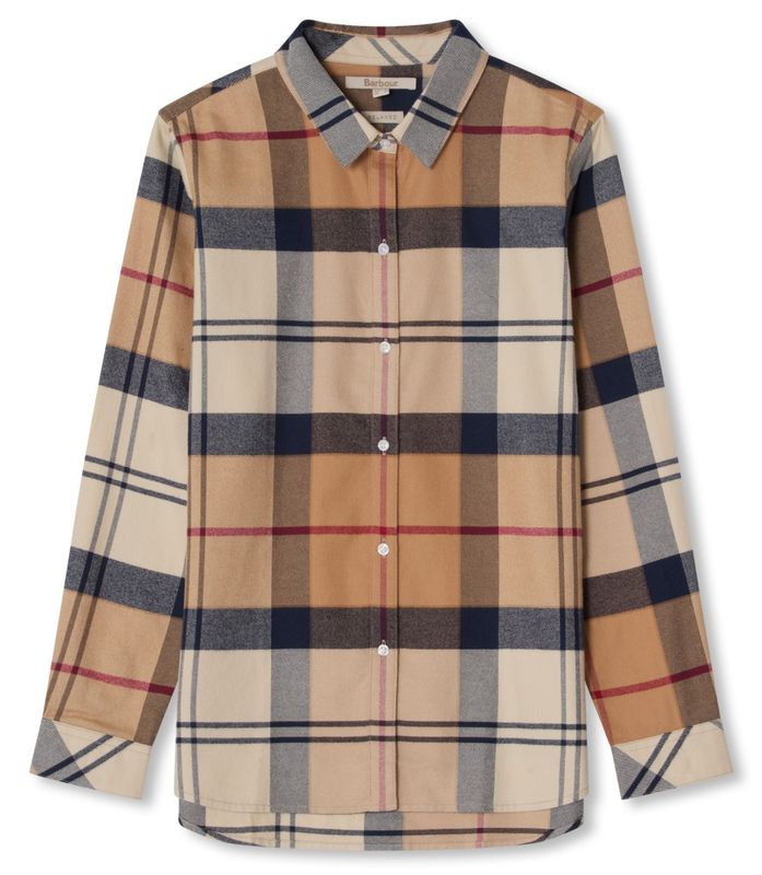 Anna Shirt Hessian Tartan  