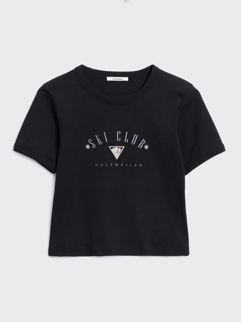 Hovedbilde Chloe Cropped Tee Black 