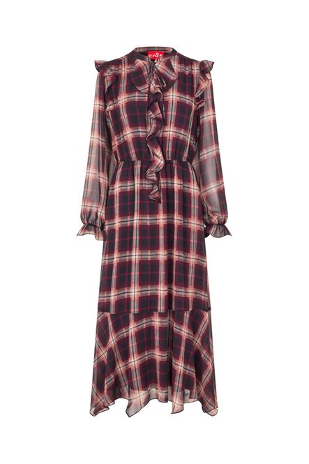 Hovedbilde Dittacras Dress Bordeaux Check