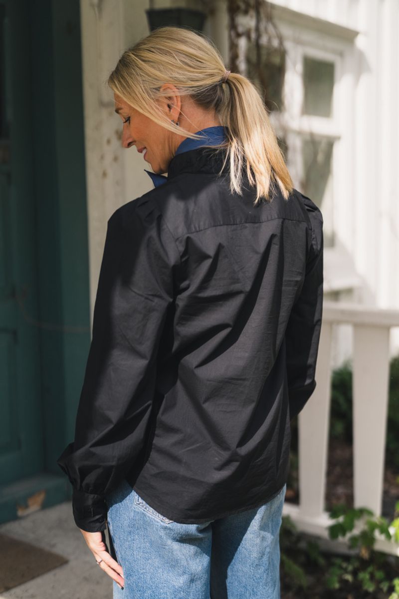 Mie Blouse Jet Black 