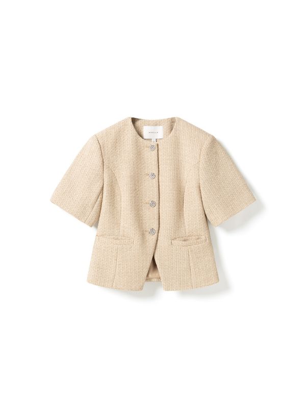 Kasaundra Blazer Light Sand 
