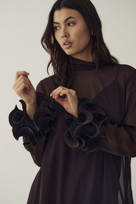 Hovedbilde Latania Dress Chocolate