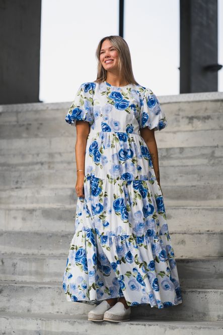 Hovedbilde Colea SS Ankle Dress Star White Emula 