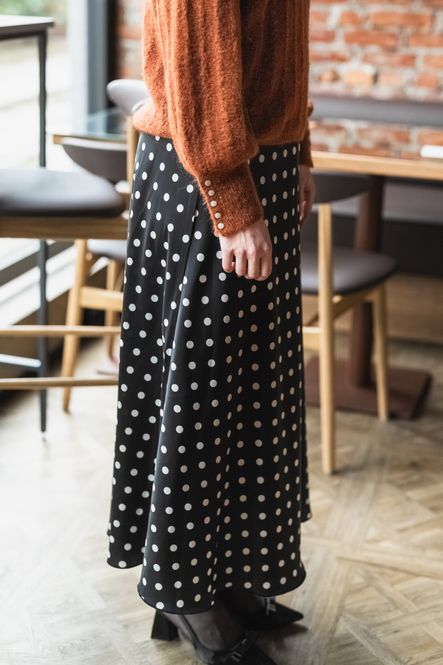 Hovedbilde Trine Skirt Black Dot 