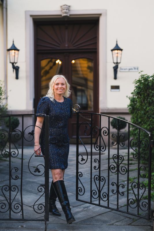 Stassie Mini Dress Navy 