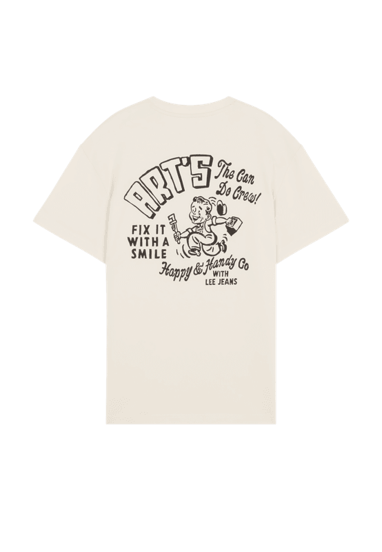 Workwear Crew Tee Ecru 