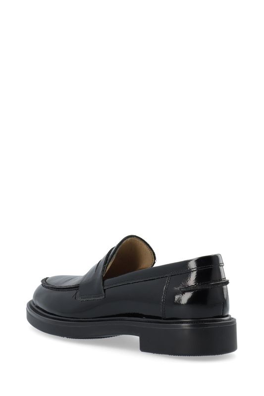 Adda Penny Loafer Nappa Lak Black 