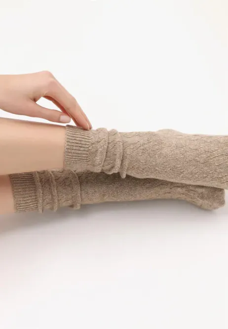 Hovedbilde Gwen Socks Beige Melange 