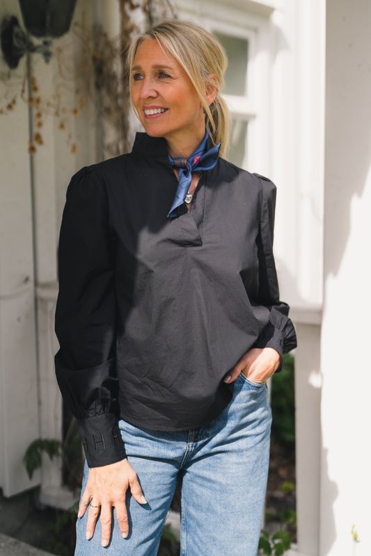 Mie Blouse Jet Black 