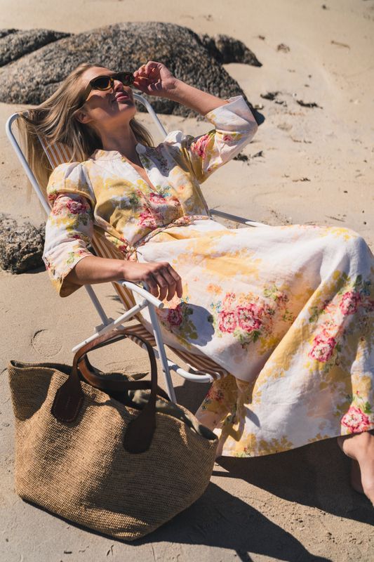 Linen Shift Dress Amore 