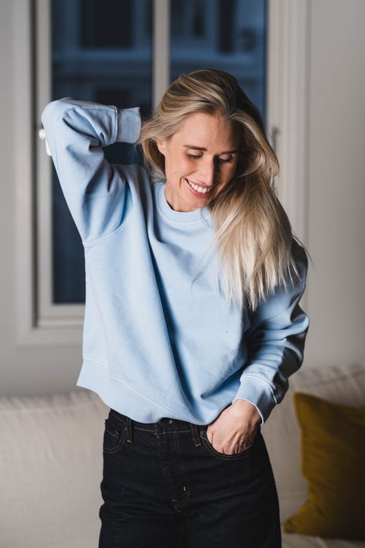 Savan Sweat 15697 Cashmere Blue Pigment 