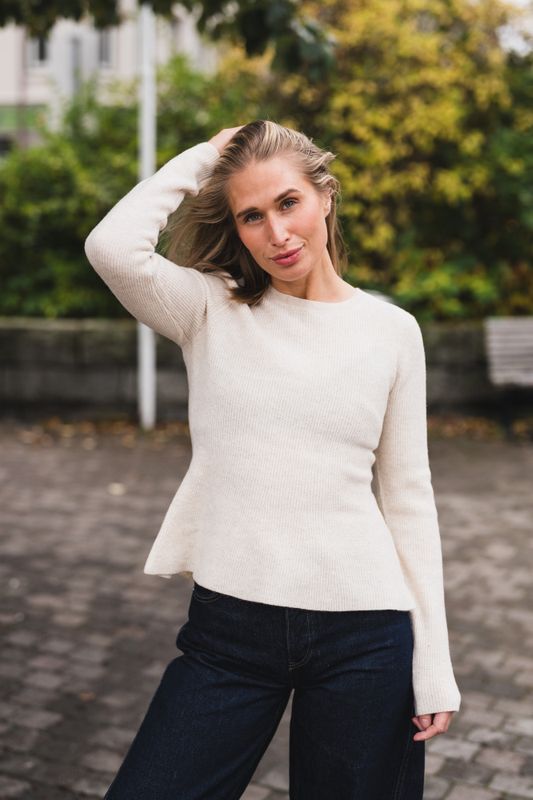 Carina Pullover Oatmeal Melange 