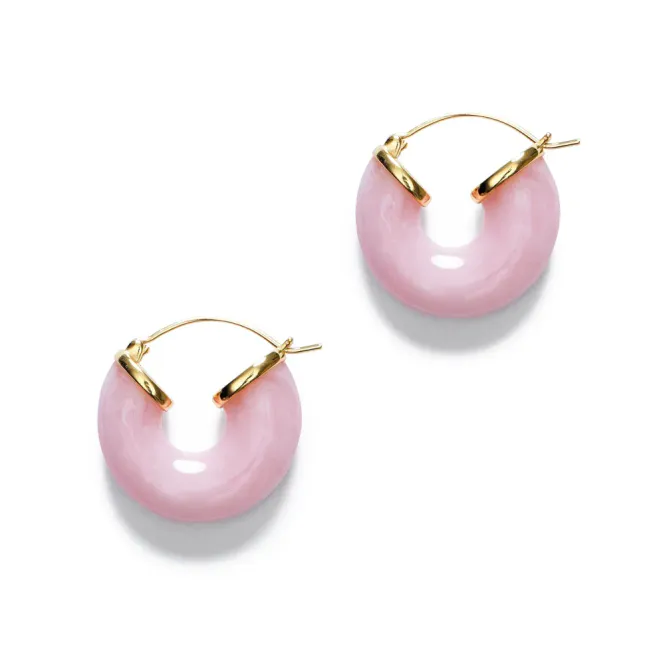 Hovedbilde Big Swell Hoops Rose Blush 
