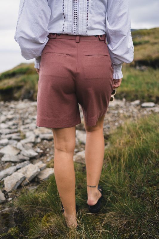 Daria Shorts Terracotta 